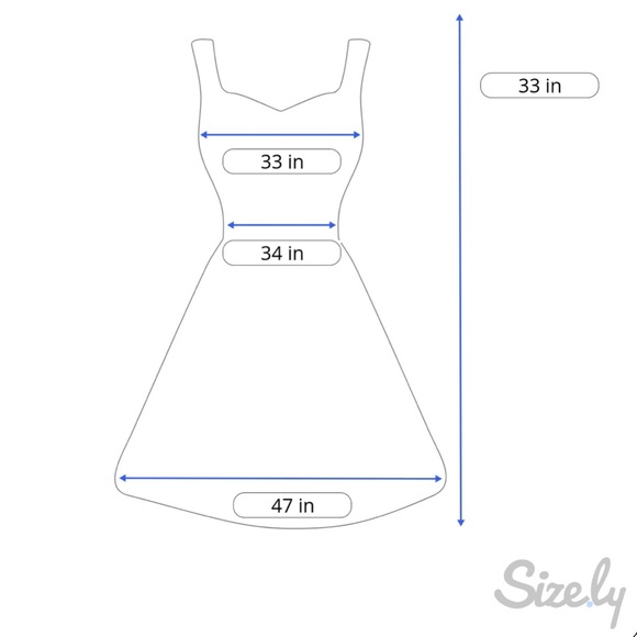 Trixxi Black Dress - Embellished Neckline - Picture 5 of 5